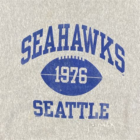 Vintage Seattle Seahawks Crewneck Sweatshirt Lee Sport Made - Etsy