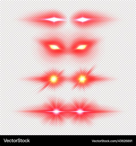 Laser eyes Royalty Free Vector Image - VectorStock