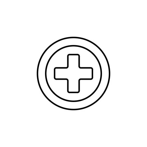 medical cross vector icon illustration 23199203 Vector Art at Vecteezy