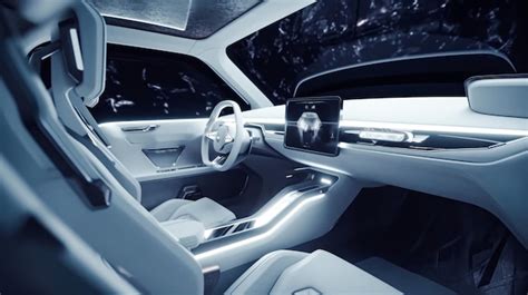 Premium AI Image | The interior of the mercedes - benz concept car.