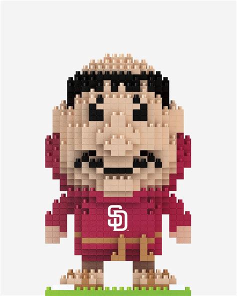 Swinging Friar San Diego Padres BRXLZ Mascot FOCO