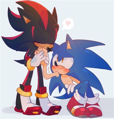 hand kisses are cute | Sonic and shadow, Sonic, Anime zodiac