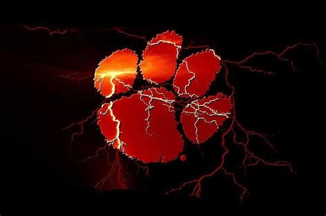 Clemson Tiger Paw Wallpaper - WallpaperSafari