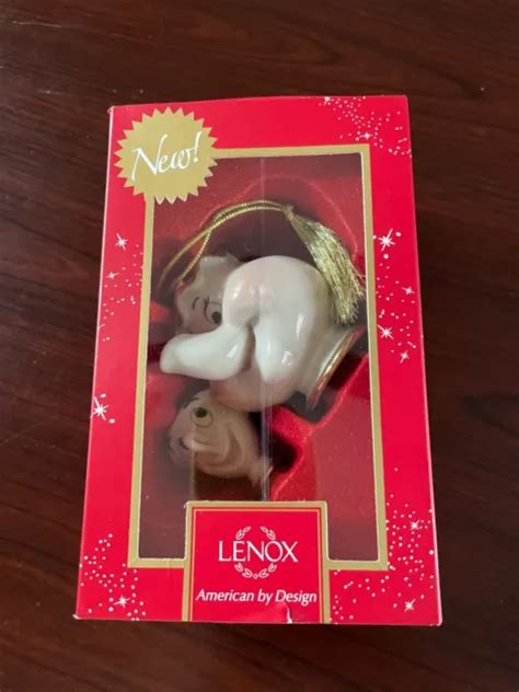 LENOX ORNAMENT MRS. Potts and Chip Beauty and the Beast NEW in Box RARE Holiday $180.00 - PicClick