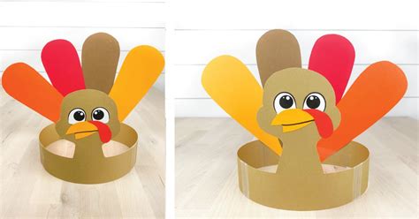 Turkey Headband Craft For Kids [With Free Template]