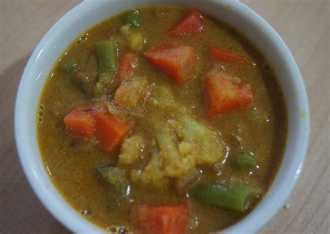 Simple Vegetarian Recipes: Chettinad Vegetable Curry