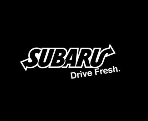 Subaru Drive Fresh JDM Car Window Decal Stickers | MADE IN USA