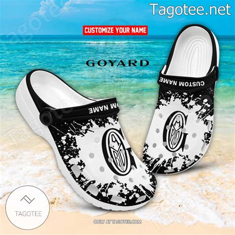 Goyard Logo Crocs Clogs - EmonShop - Tagotee