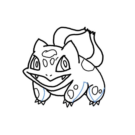 How to Draw Pokemon Bulbasaur - Step by Step Easy Drawing Guides ...