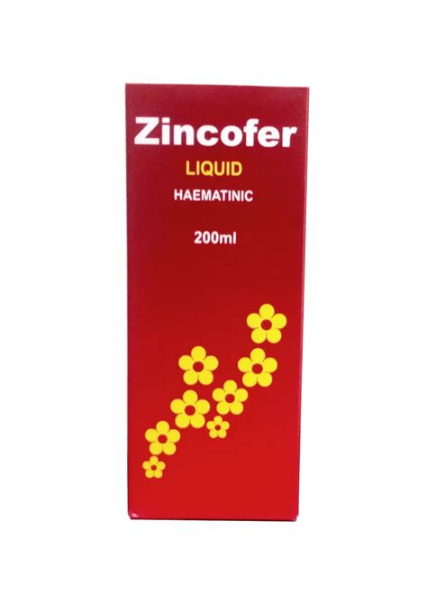 Zincofer Syrup 200ml – Vicdoris E-Store