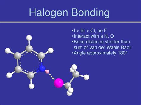 PPT - Halogen Bonding PowerPoint Presentation, free download - ID:1380996