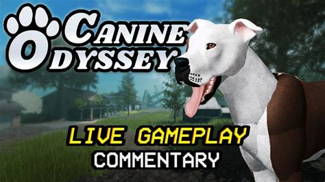 Dog Game (Canine Odyssey) LIVE GAMEPLAY on Roblox in 2024 | Dog games, Canine, Dogs