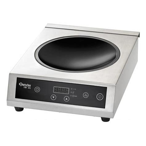 Stainless Steel Commercial Induction Wok Cooktop, 5 Kg, Model Name/Number: MD:187-B, Rs 12000 ...