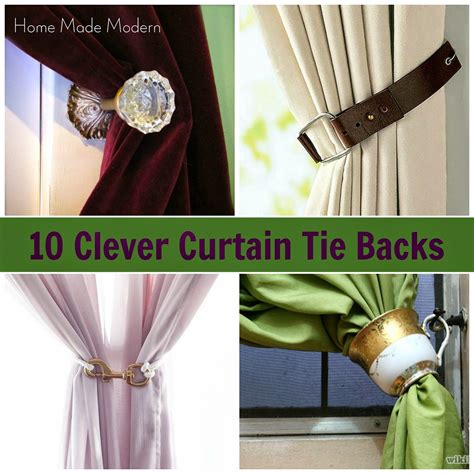 Fantastic Simple Curtain Holdbacks How To Hang Drapes Without A Rod Pencil Pleat Sheers