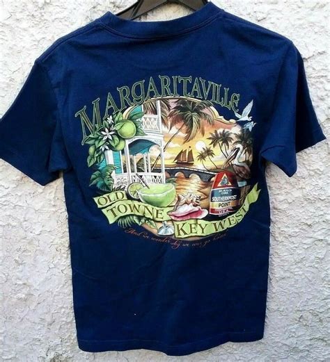 Jimmy Buffett Margaritaville Old Town Key West Shirt Small #fashion # ...