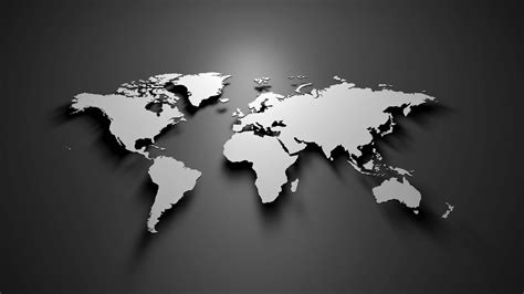 World Map Continents Hd Wallpaper 3d World Map Hd Wal - vrogue.co