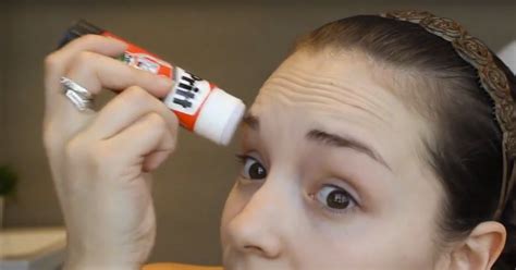 All the Beauty Vloggers Are Putting Glue Sticks on Their Eyebrows Right ...