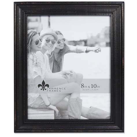 8x10 Durham Weathered Black Wood Picture Frame - Walmart.com - Walmart.com