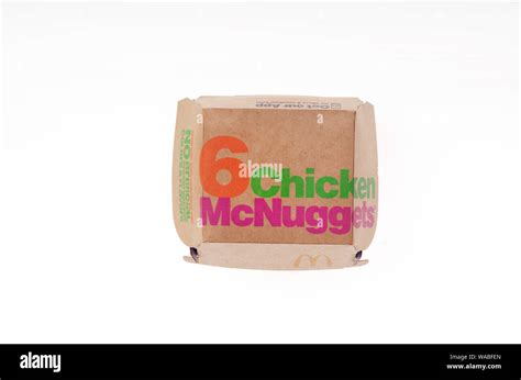 McDonald’s 6 piece chicken mcnuggets box Stock Photo - Alamy