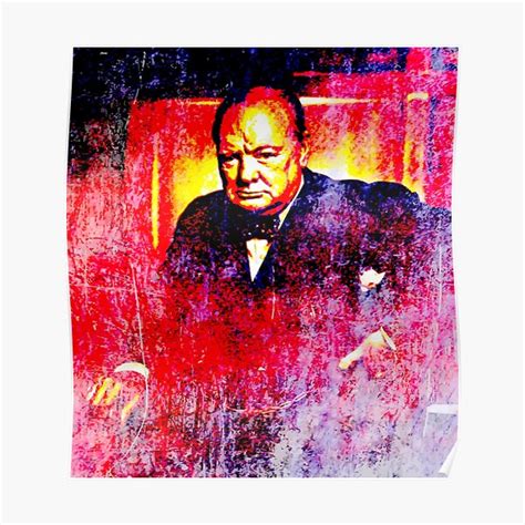 "Winston Churchill" Poster for Sale by jngraphs | Redbubble