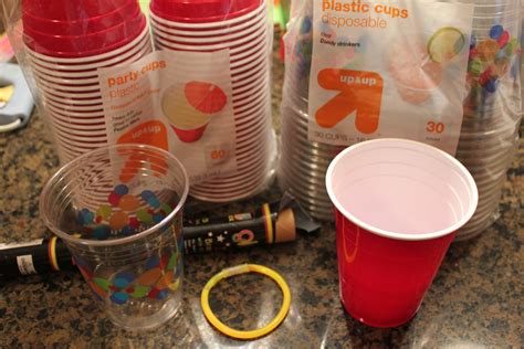 Frugal Sleepover Fun: Glow-in-the-Dark Cups - Mommysavers | Mommysavers