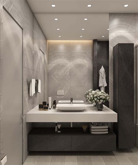 Interior design for apartment bathroom - Builders Villa