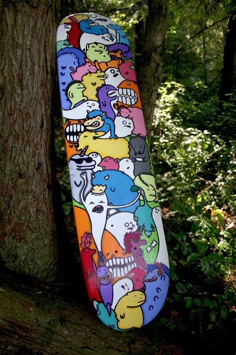 Cool Custom Skateboard Designs - SKRATEFA