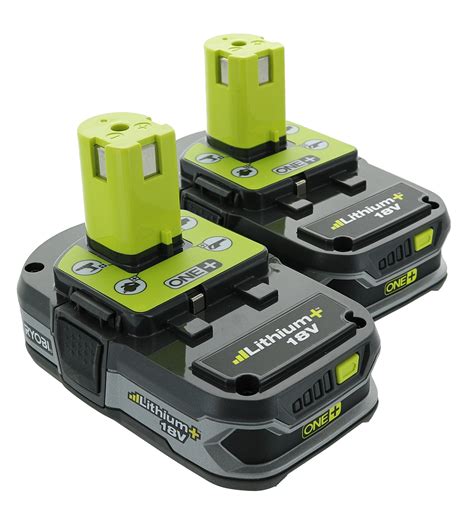 Ryobi P109 18-Volt Lithium-Ion Compact Batteries (Two Pack of P107) | eBay