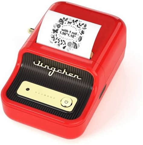2 Inch Wireless Bluetooth Portable Label Maker, Mini Sticker,Barcode,QR Code Thermal Printer at ...