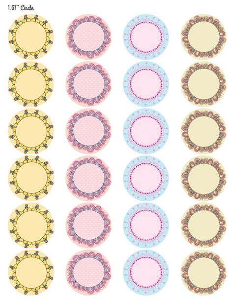 round-labels | Labels printables free, Labels printables free templates ...