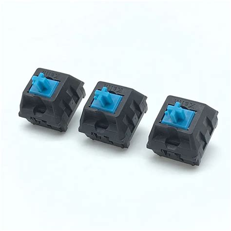 Kailh KT Switches Traditional Mechanical Keyboard Switch Blue Shaft 50gf Clicky-in Switches from ...