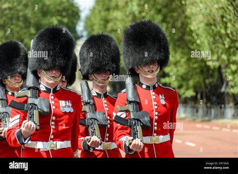 LONDON, United Kingdom — Grenadier Guards participate in a ceremonial ...