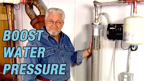 Water Pressure Booster Pump - YouTube | Water pressure pump, Pressure, Low water pressure