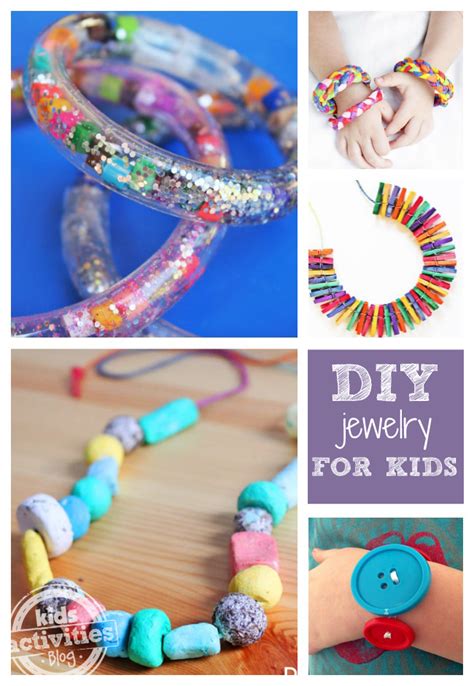 10 DIY Jewelry Projects for Kids | Jewelry making kids, Jewelry projects, Diy and crafts sewing