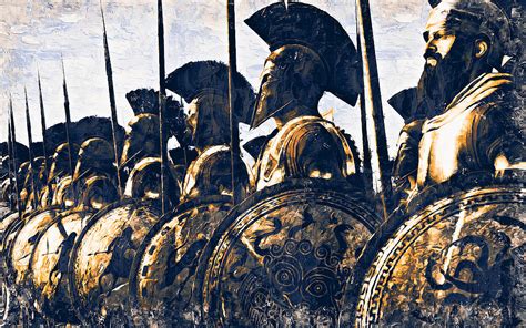 Battles of ancient Sparta - 11 Painting by AM FineArtPrints - Fine Art America