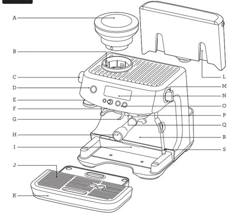 Breville BES878 The Barista Pro Espresso Machine Instruction Manual