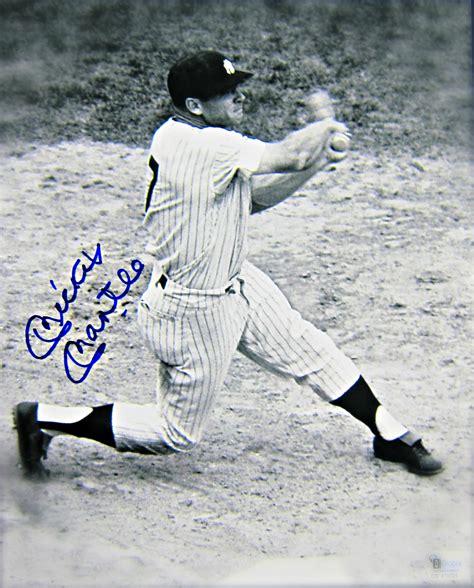 Mickey Mantle Autographed Photo - Memorabilia Center