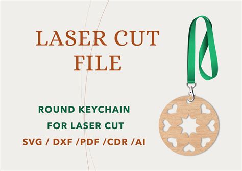 Wooden Keychain for Laser Cut Graphic by innovationworld4.0 · Creative ...