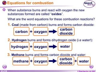 simple chemical reactions - chemistry | PPT