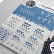 Clean and Professional Resume Free PSD Template | PSDFreebies.com