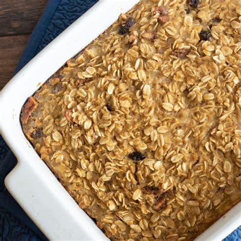 Gluten Free Baked Oatmeal - Fearless Dining