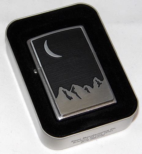 Zippo Windproof Cigarette Lighter - Marlboro Moon Over Mou… | Flickr