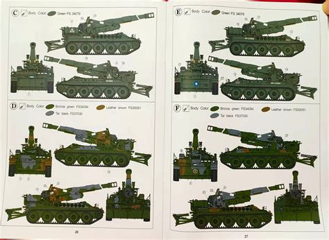 AFV Club 1/35 R.O.C Army M110A2 Howitzer Self-propelled 8 inch 203mm G ...