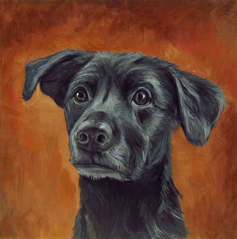 Painting Dog Portraits Acrylic at PaintingValley.com | Explore collection of Painting Dog ...