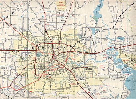 TexasFreeway > Houston > Historical Information > Old Road Maps