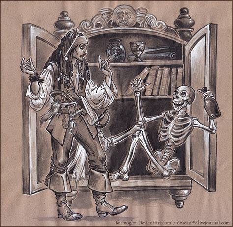 Skeleton in the closet. by Bormoglot on DeviantArt