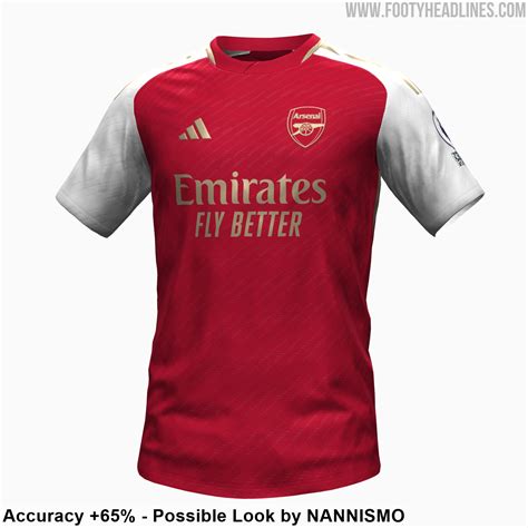 Adidas 23-24 Arsenal, Bayern, Juventus, Man Utd & Madrid Home Kit Info ...