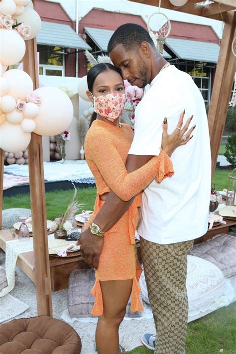 Karrueche Tran – Pictured at a Teyana and Iman’s babyshower at The ...