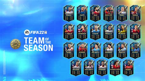 All Ultimate Team of the Season cards on FIFA 22 Ultimate Team - Dot Esports