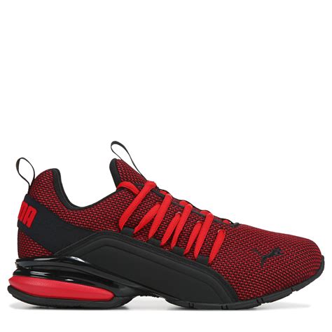 PUMA Axelion Wide Running Shoes in Red/Black (Red) for Men - Lyst